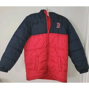Boston Red Sox Nike Team Red Full Zip Jacket w/ Hood Baseball MLB - Boys XL 20